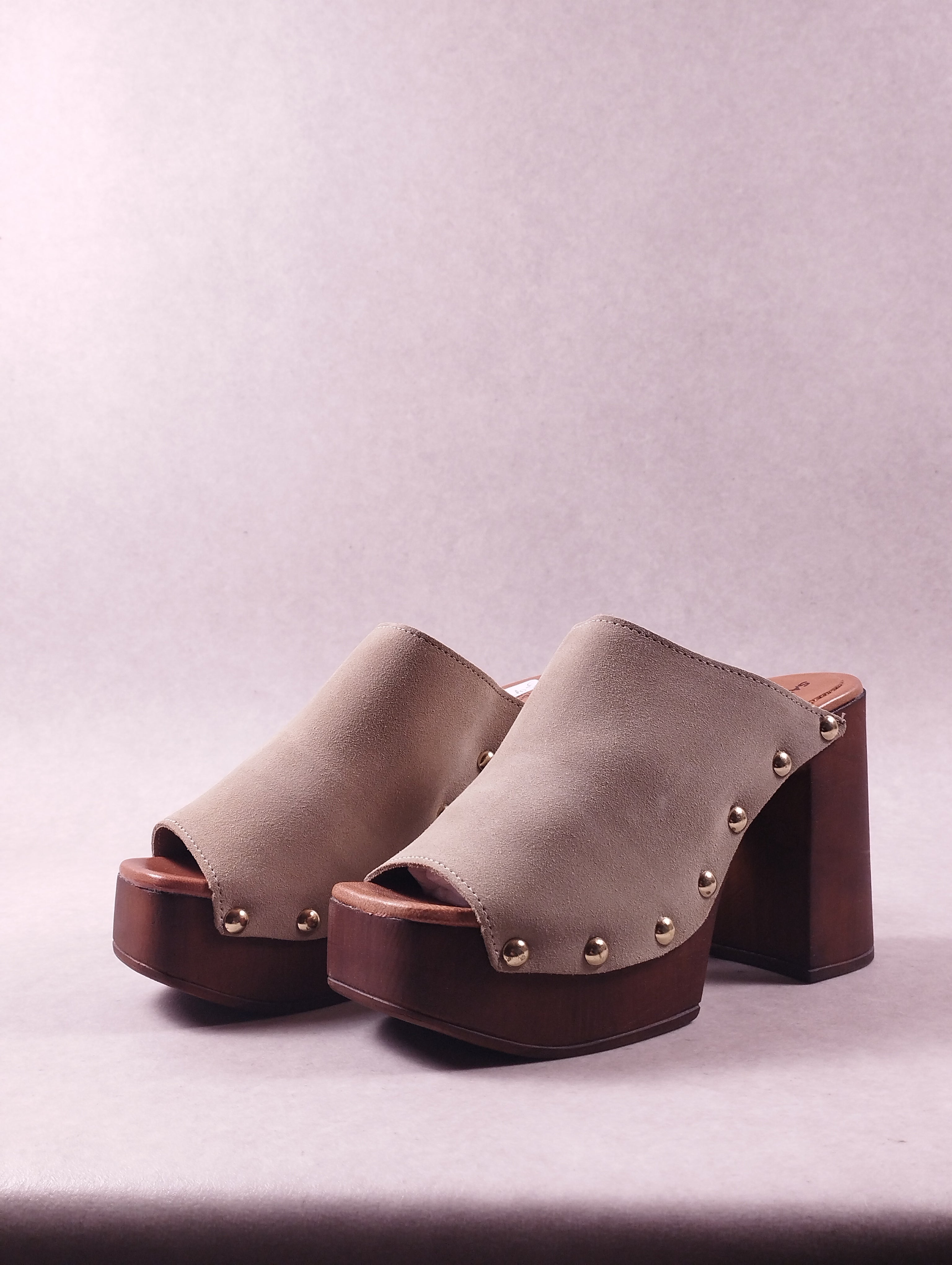 Sabots femme Sandro Rosi Art.7861 Sabia beige 38