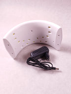 Lampe UV LED ongles Puralist blanc 24W demi lune
