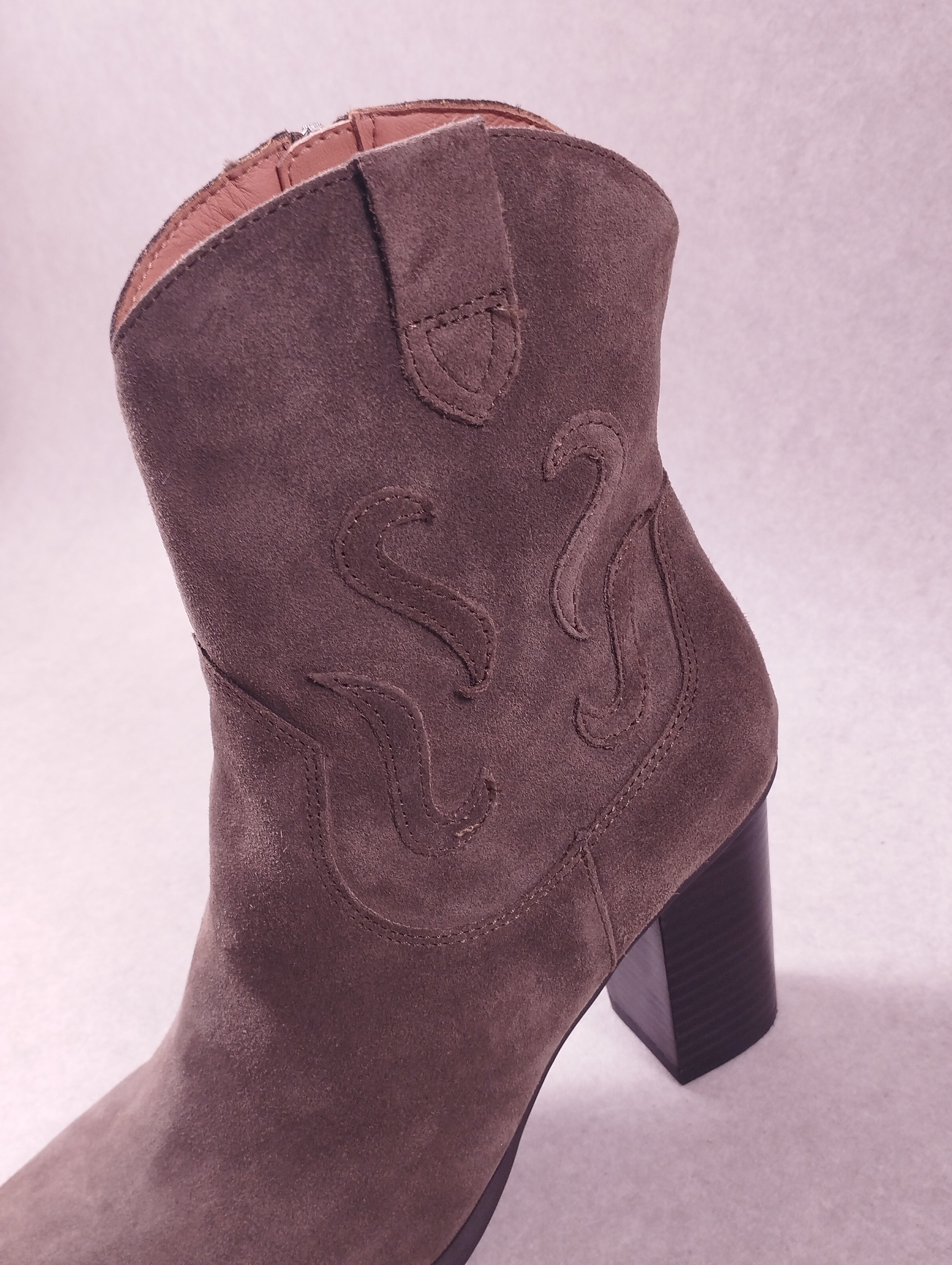 Boots femme Emilie Karston Azalee taupe 39