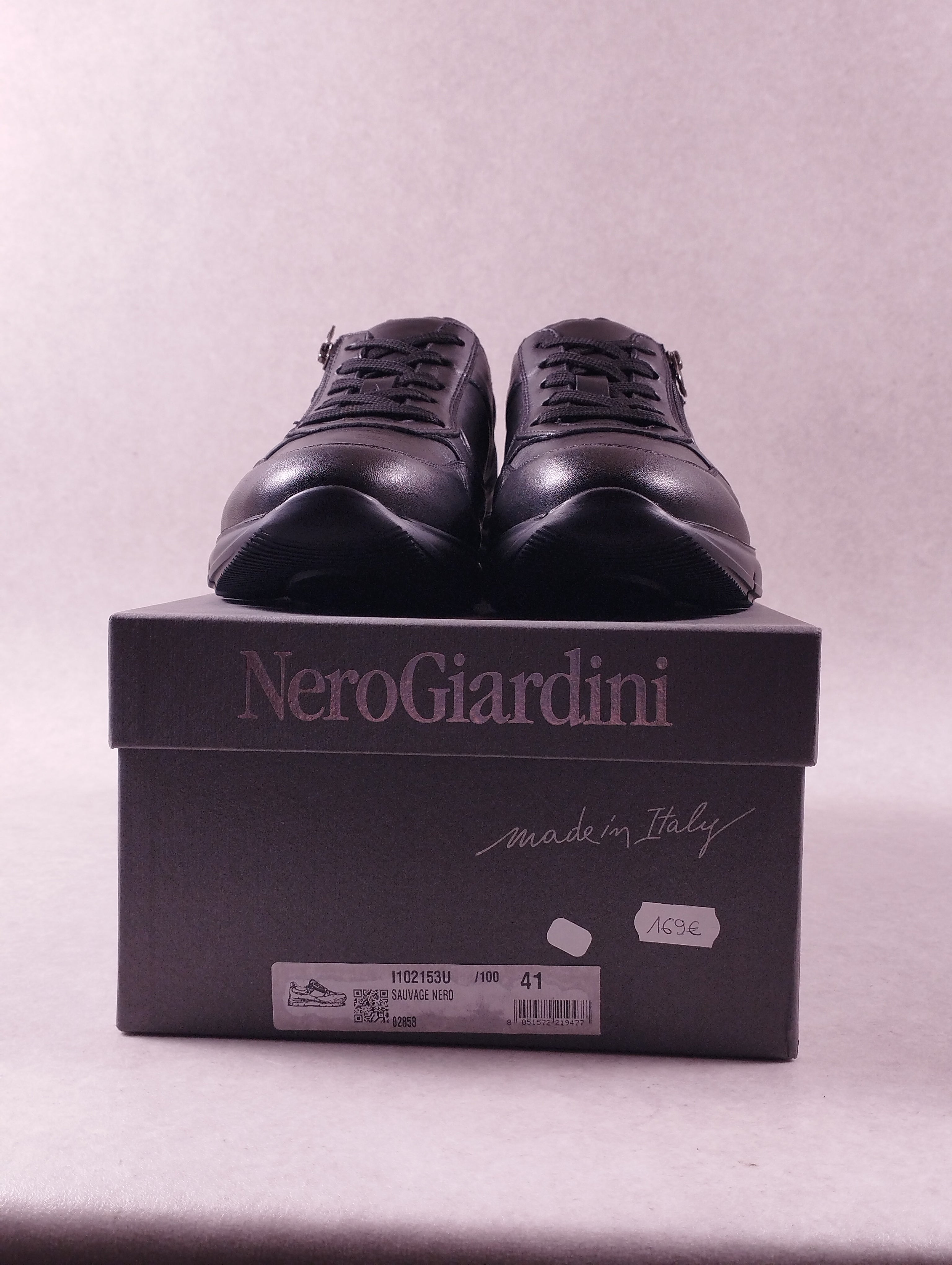 Chaussures homme NeroGiardini I102153U noir 41