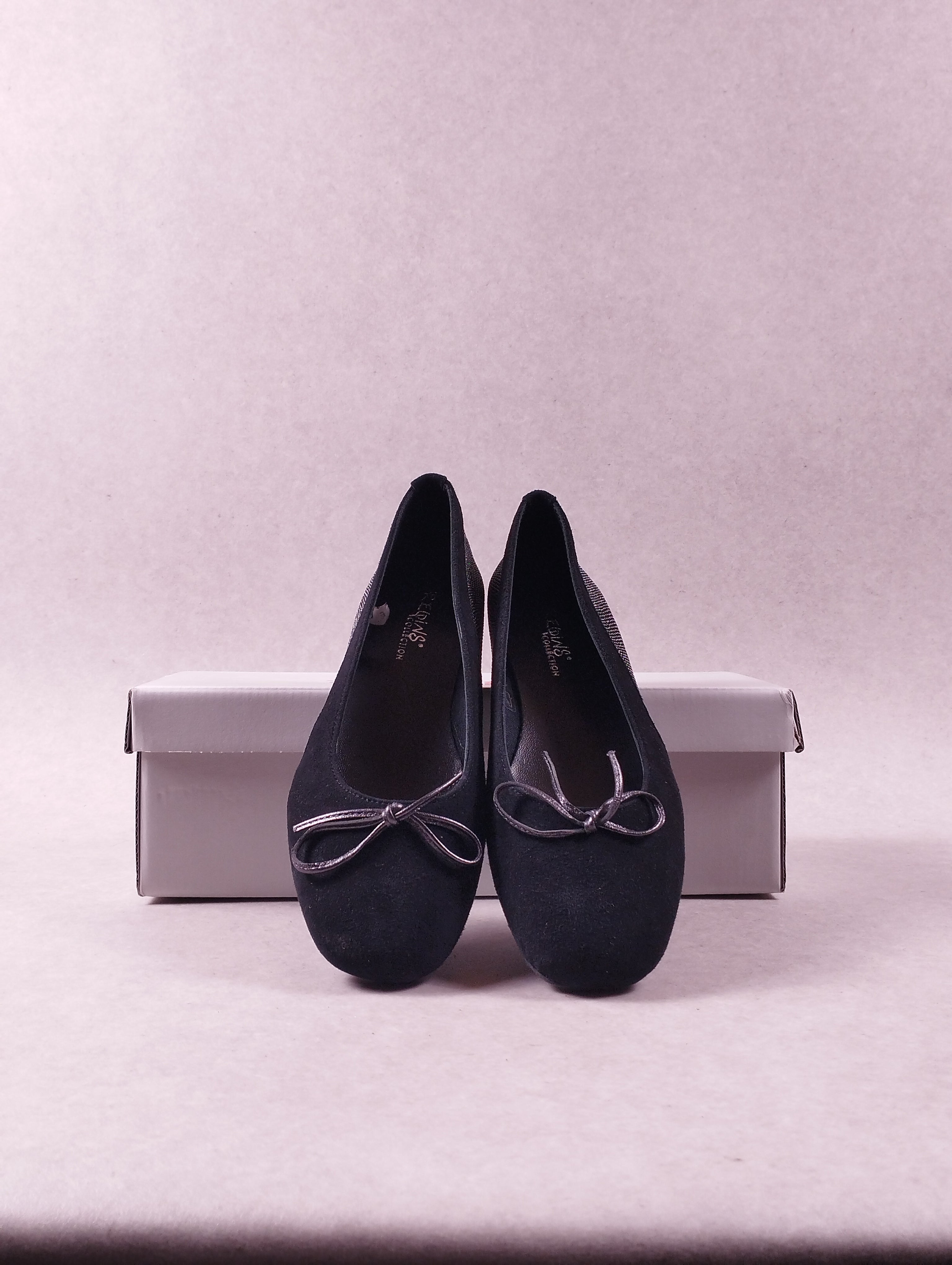 Ballerines femme Reqins Hirisse noir argent pointure 36