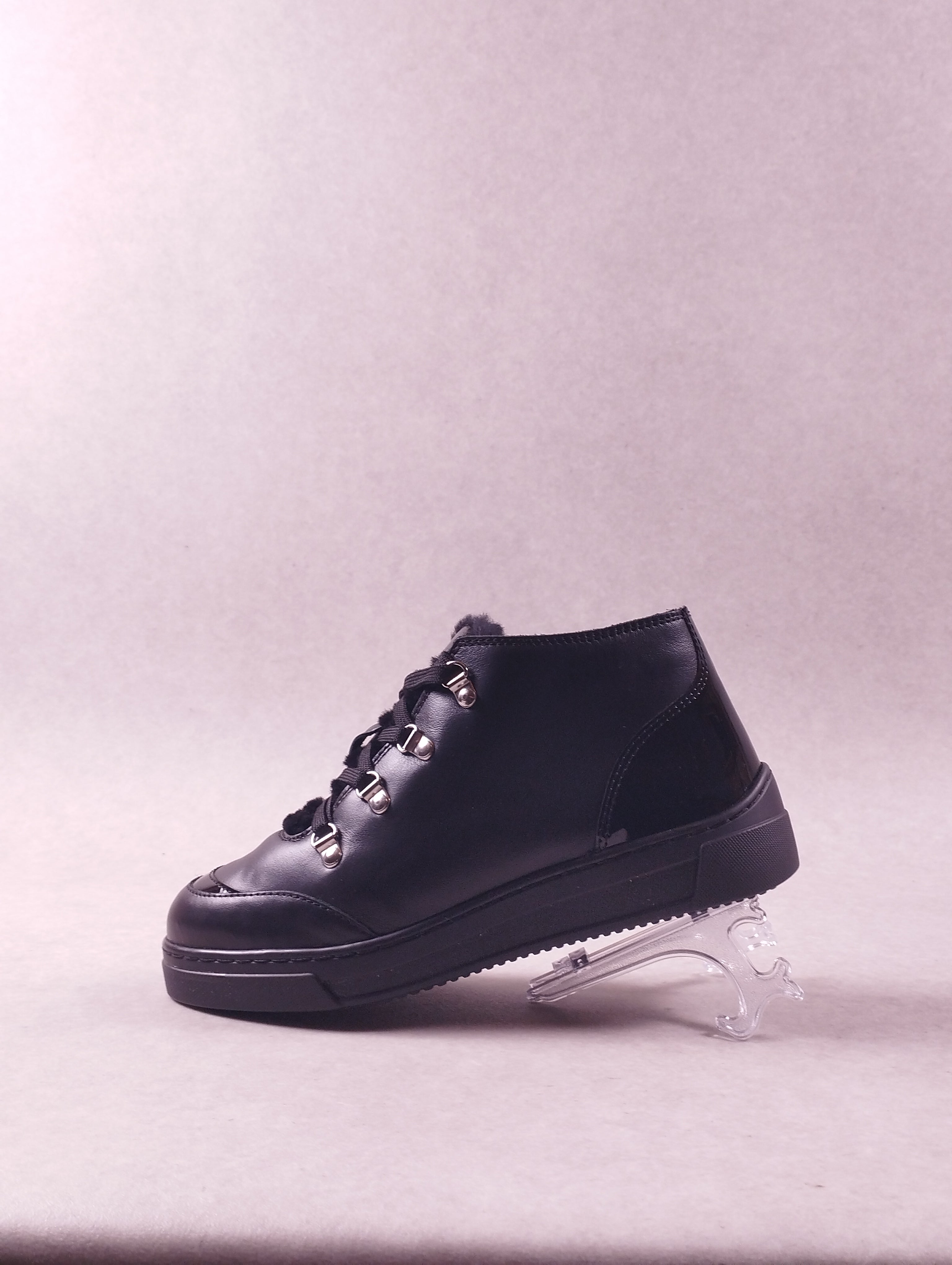 Chaussures montantes femme Unisa Frius-NF Black noir pointure 36