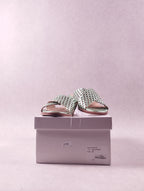 Sandales femme Little La Suite 1253.02 Mica Perfo vert métallisé Pointure 37