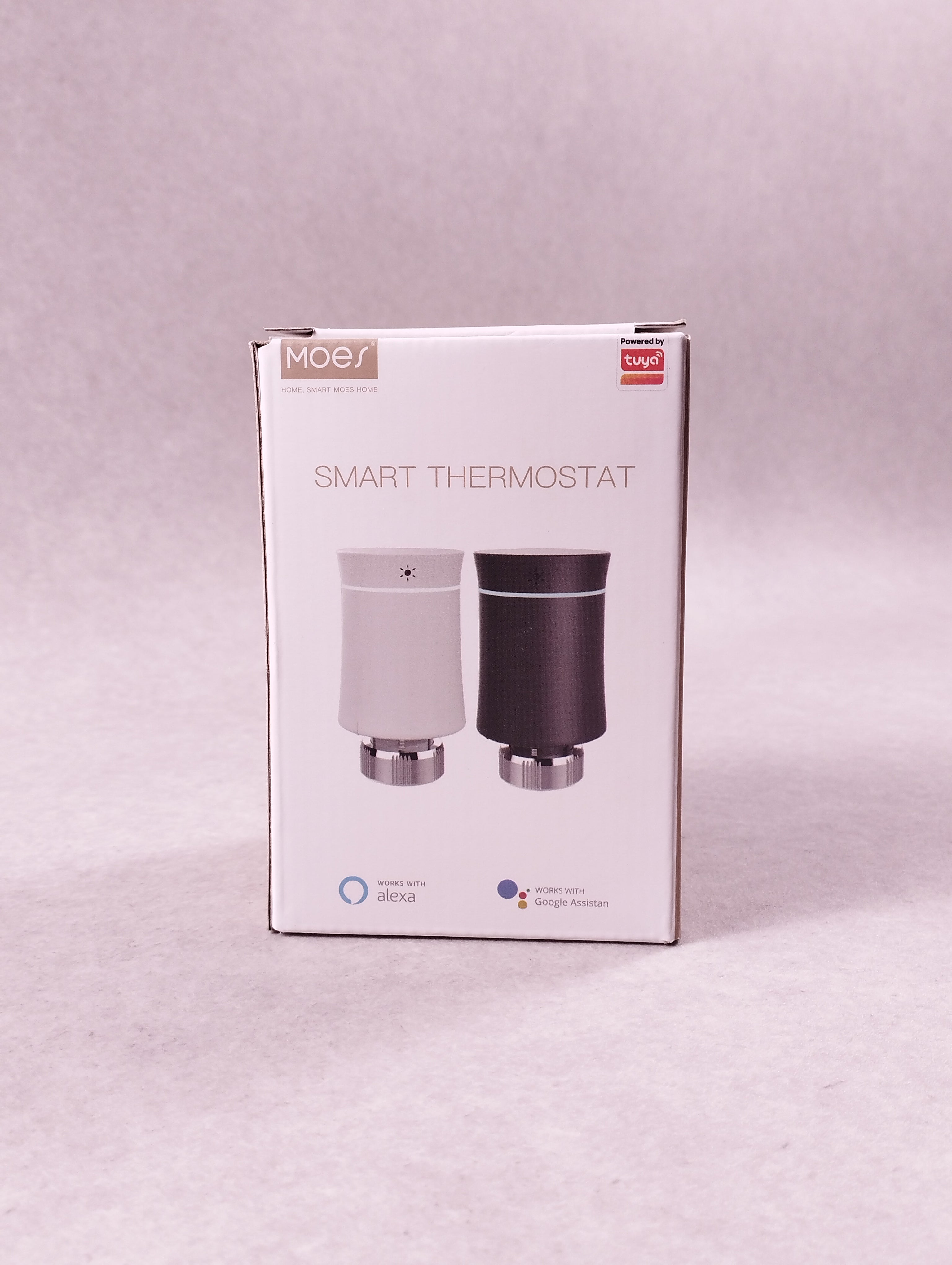 Tête thermostatique connectée Moes Smart Thermostat blanc