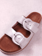 Sandales femme Emilie Karston Yako argent 36