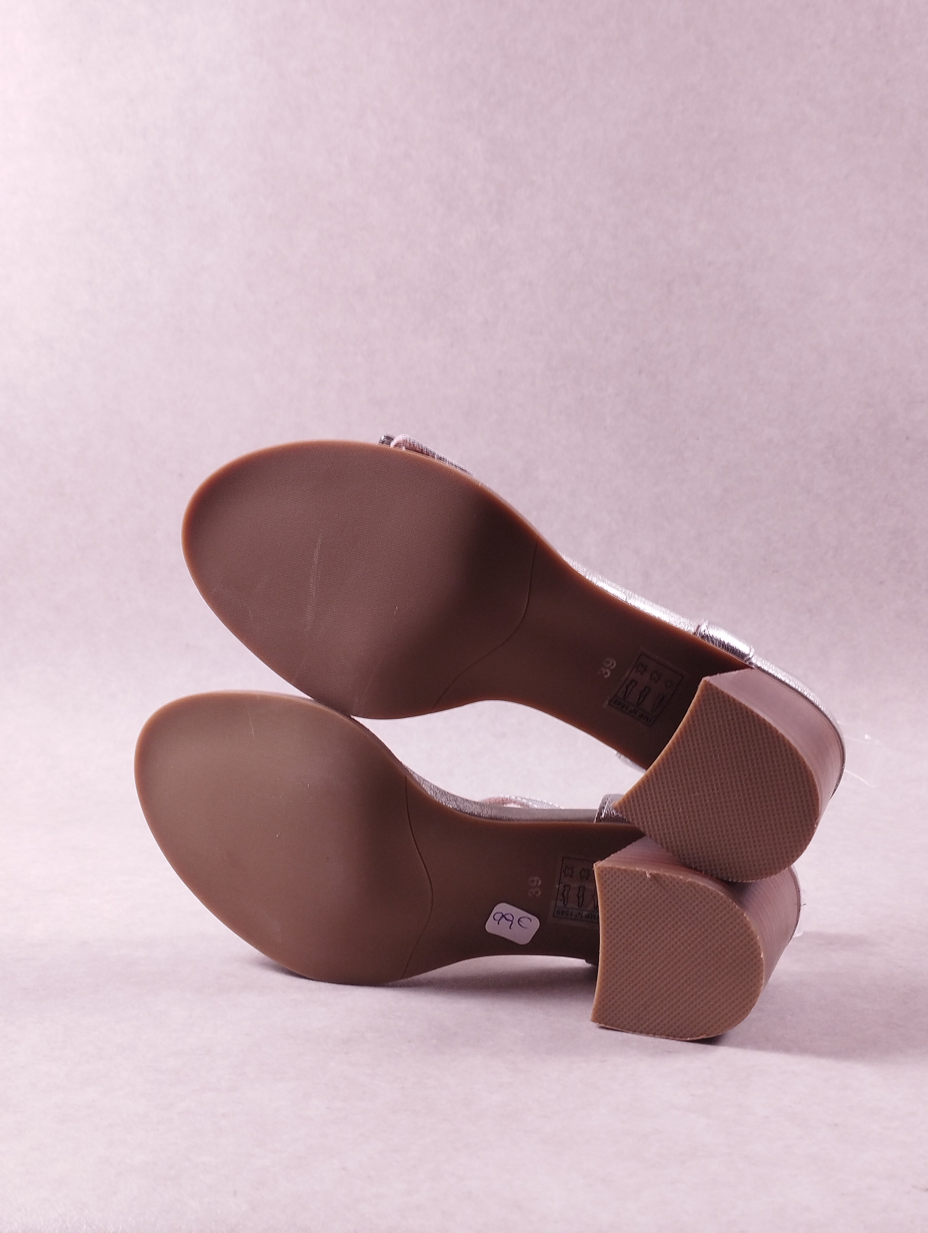 Sandales femme Emilie Karston Lison argent 39