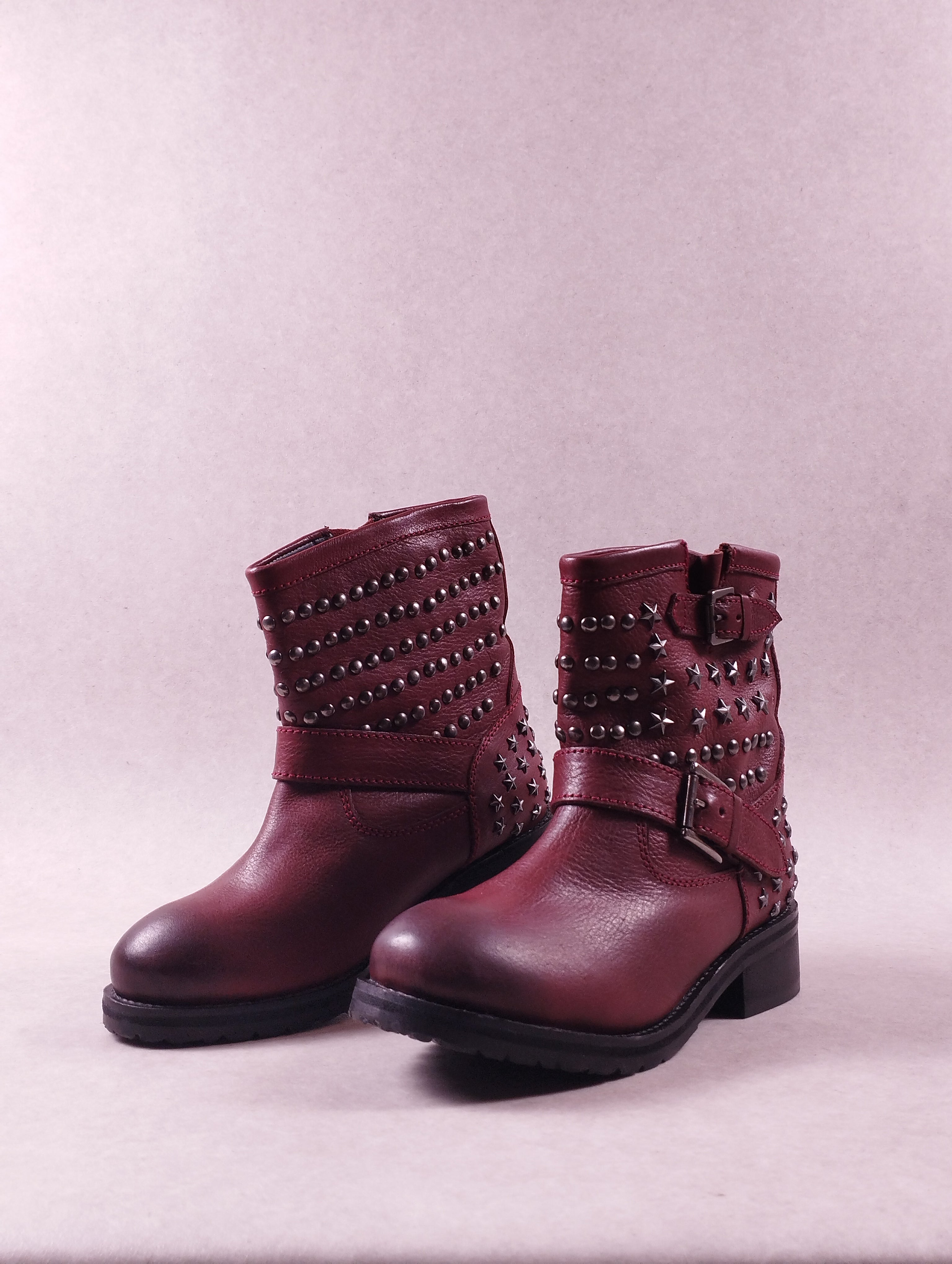 Boots femme Lola Cruz 109T16HS rouge bordeaux Pointure 37