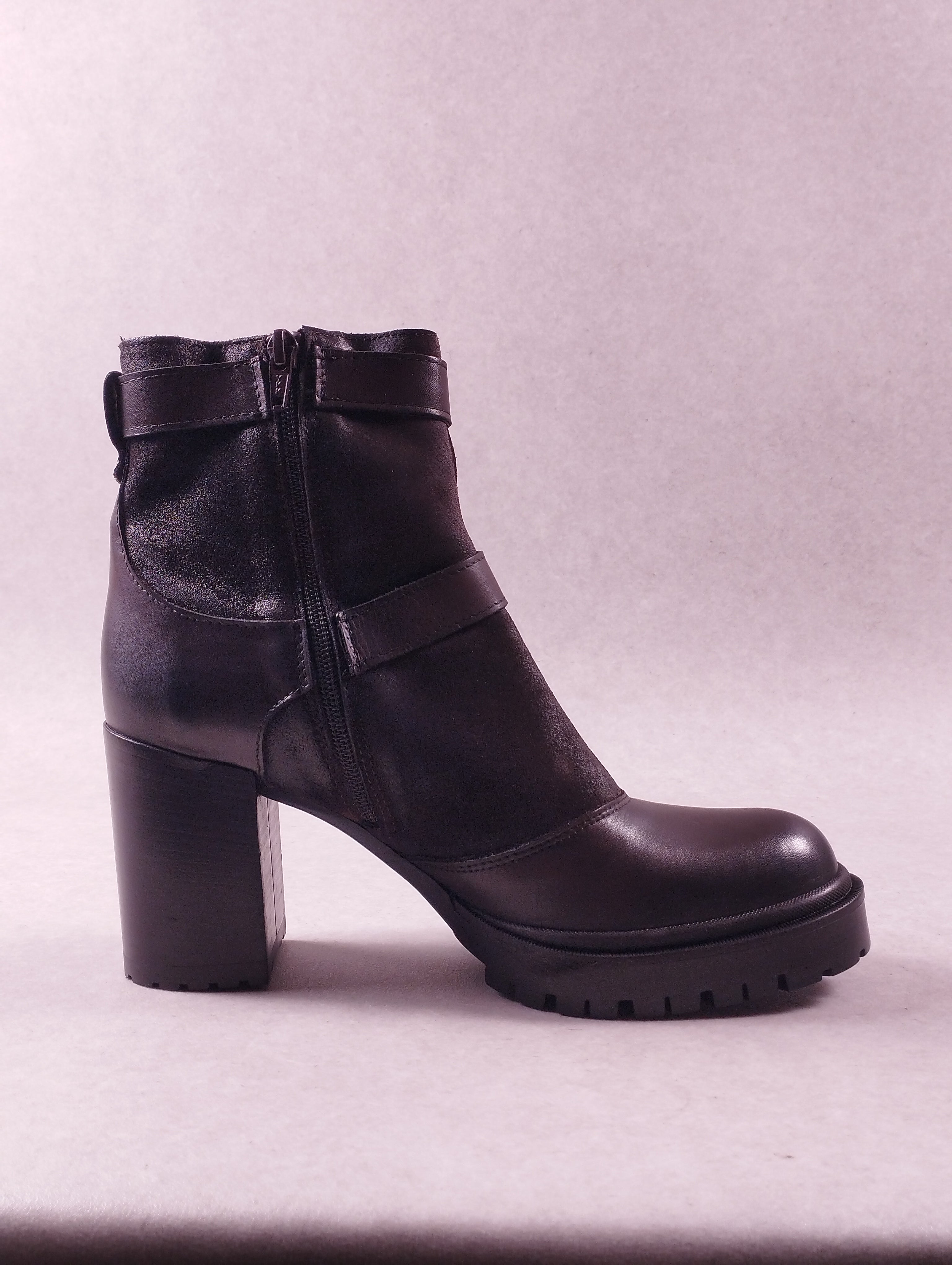 Boots femme Emanuele Crasto 55-006 marron foncé 41