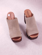 Sabots femme Sandro Rosi Art.7861 Sabia beige 38