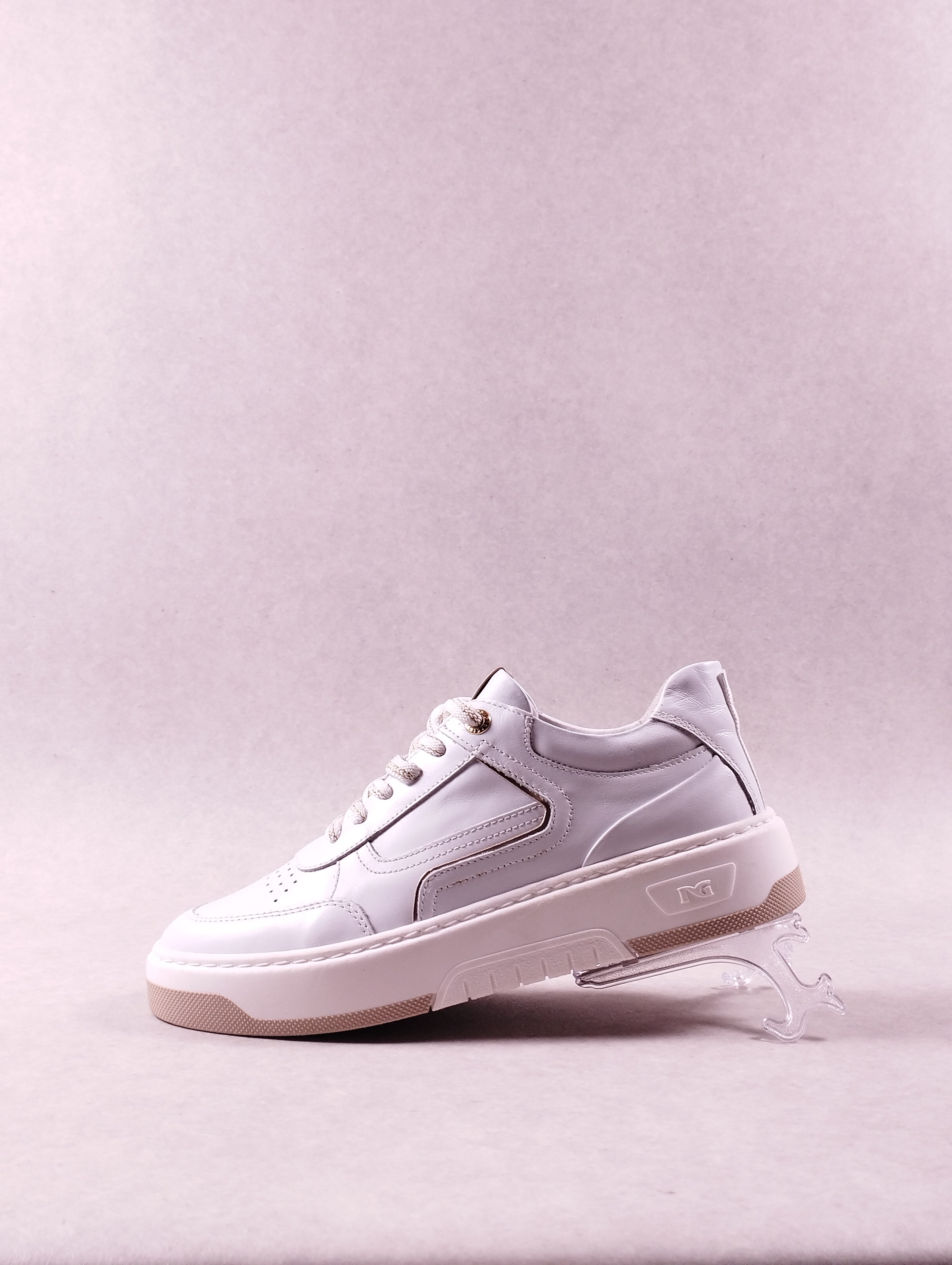 Baskets femme NeroGiardini Skipper Bianco blanc Pointure 39