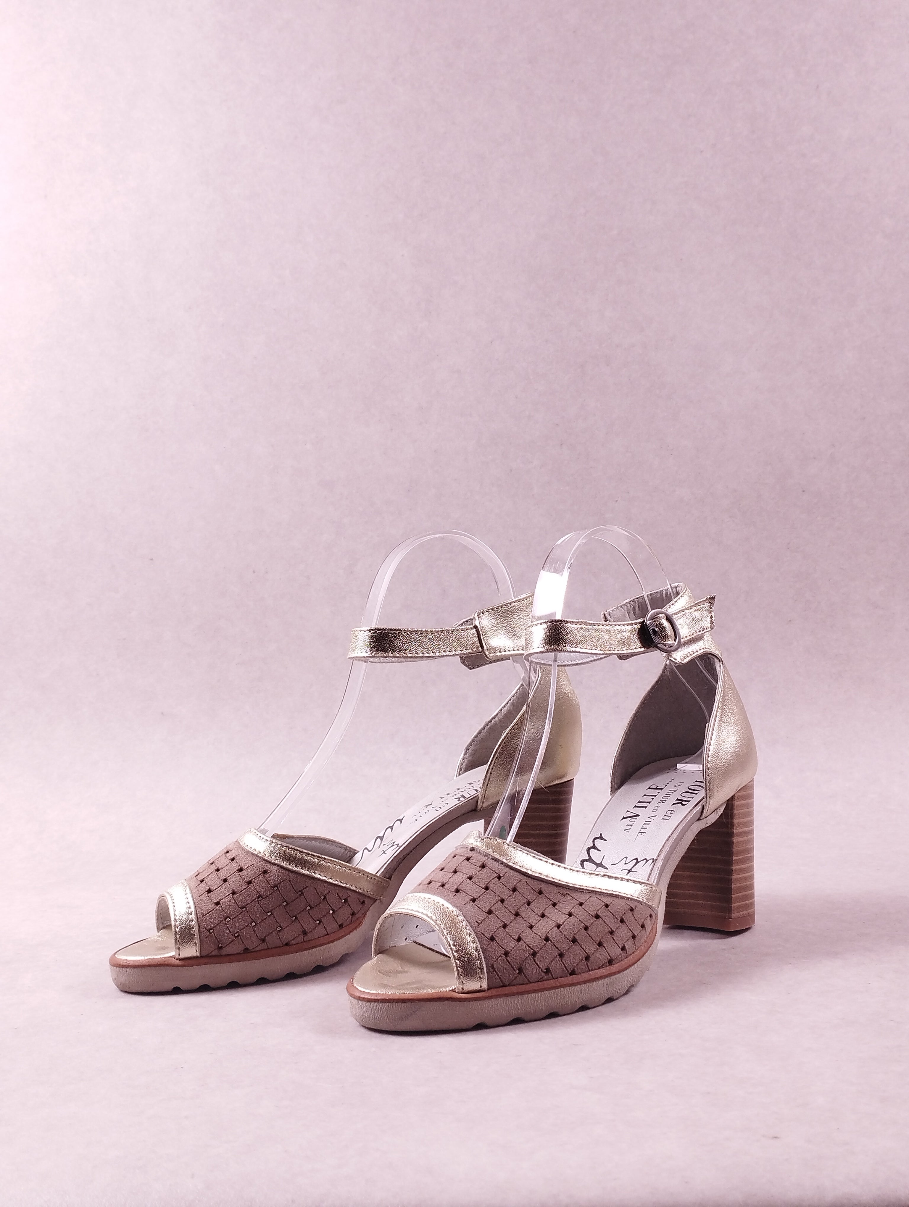 Sandales femme Paco Valiente X158 tresse ocean pointure 36