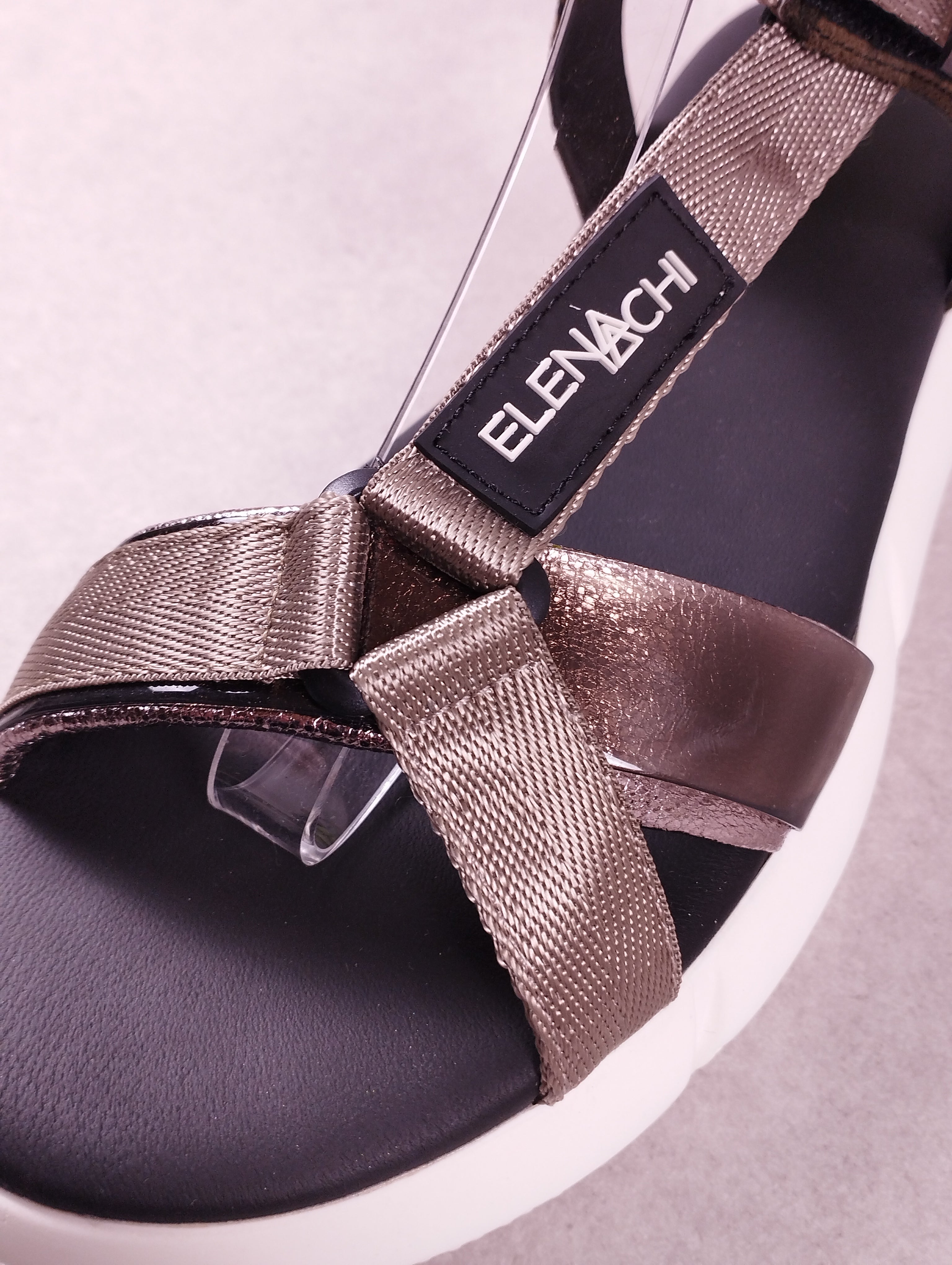 Sandales femme Elena Iachi Swing E-1845 mimetico militaire 41