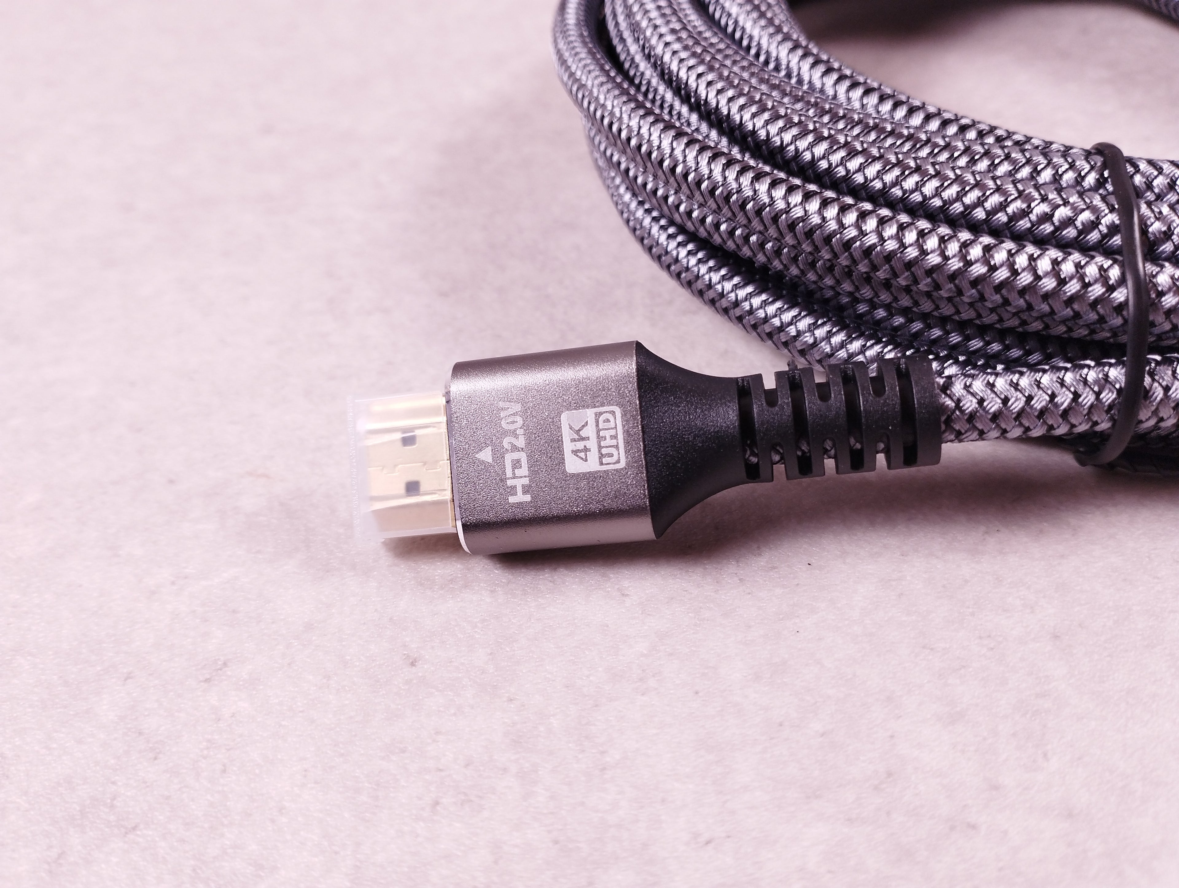 Câble HDMI 4K gris 5 m
