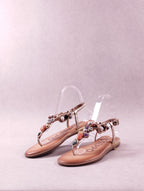 Sandales plates femme Gioseppo Eldoret 63022 gold pointure 36