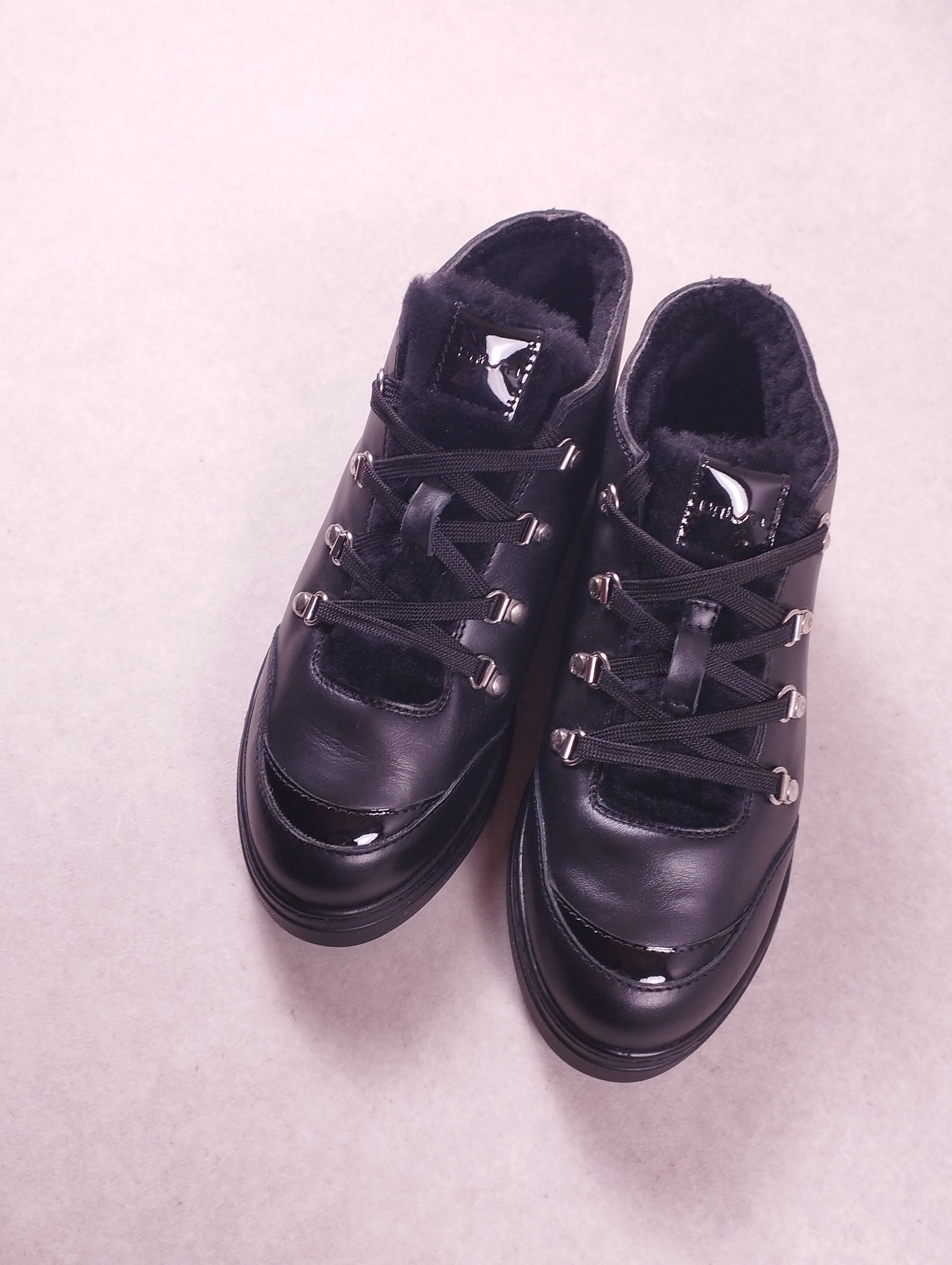 Chaussures montantes femme Unisa Frius-NF Black noir pointure 36