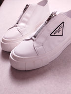 Baskets femme Regard Nico 01 veau blanc pointure 36