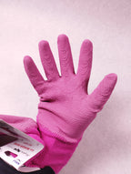 Lot de 8 paires de gants de jardin Keli Protect Perplu Le Rosier Rose T10
