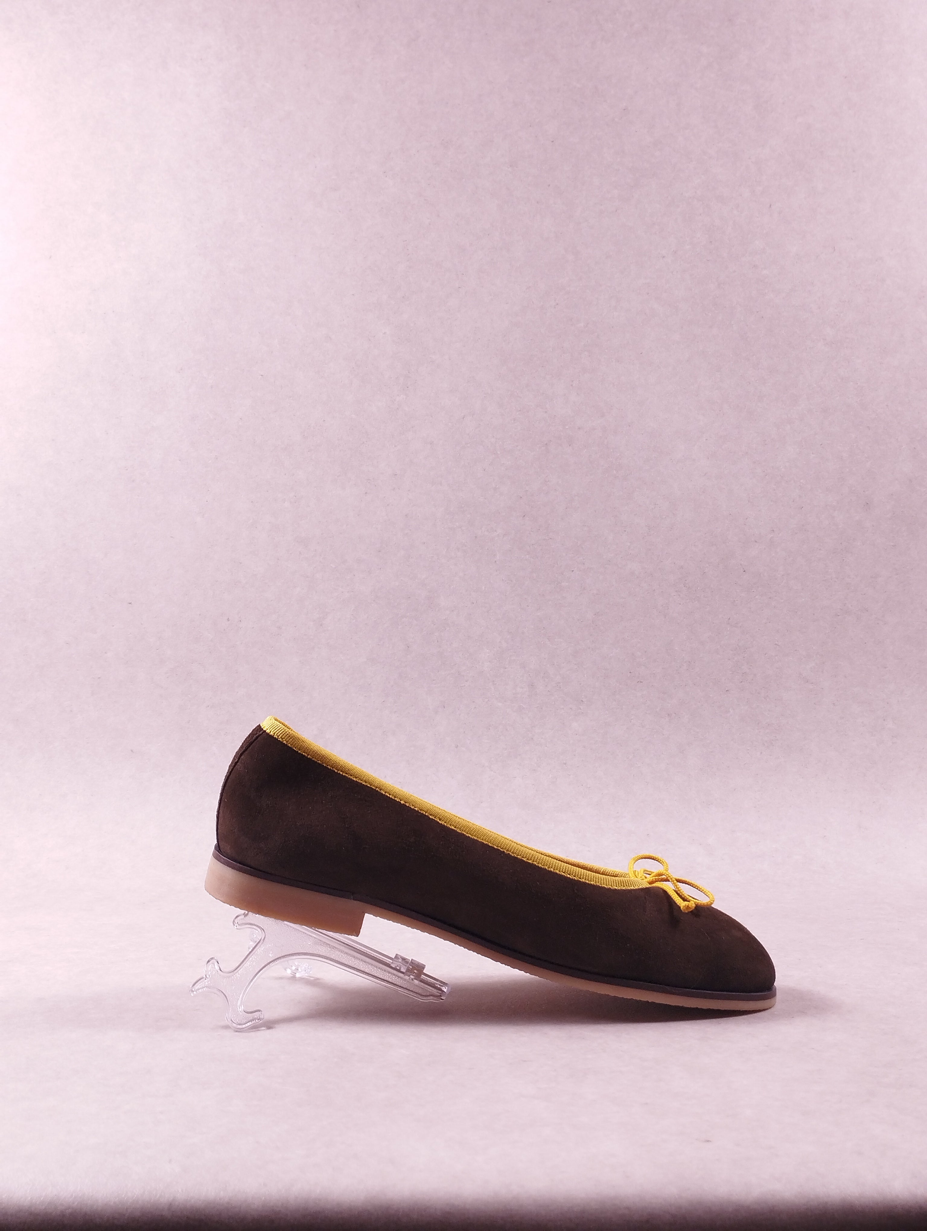 Ballerines femme Intemporelle Omega velours kaki Pointure 38