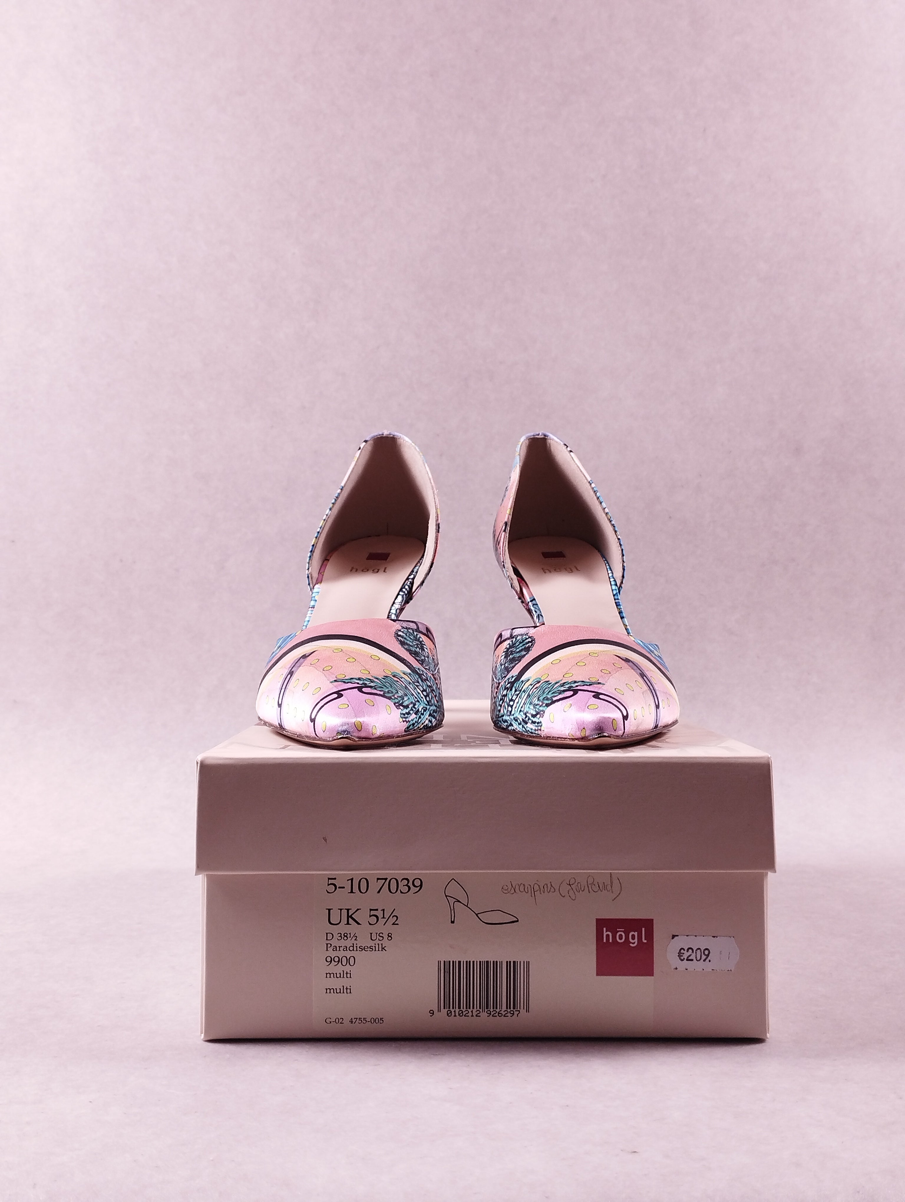 Escarpins femme Högl 5-10 7039 Paradiesseilk multi pointure 38,5