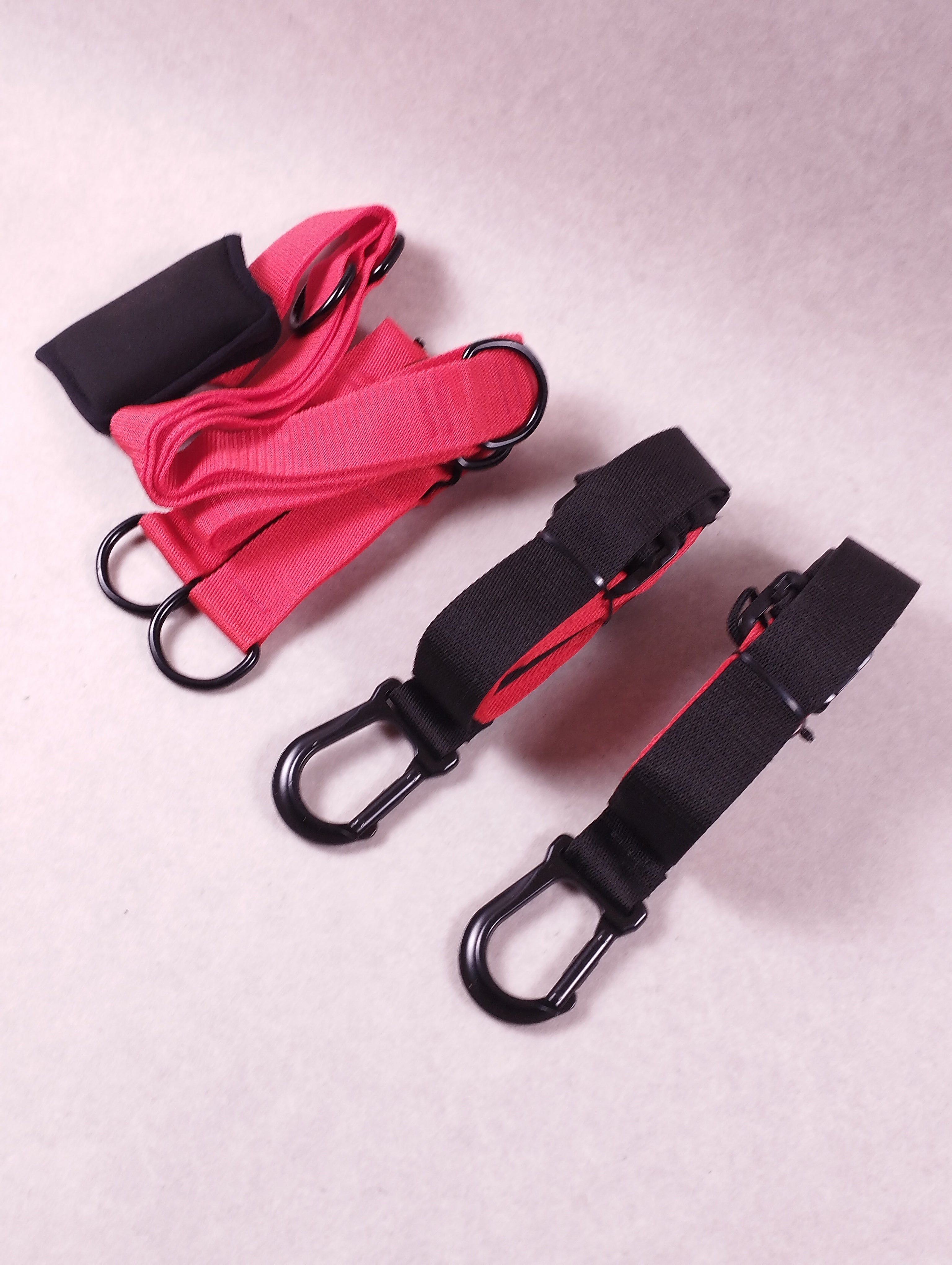 Sangles d’entraînement suspension PURE Suspension Trainer Pro rouge noir