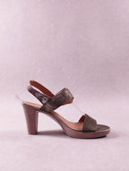 Sandales femme Emilie Karston Ruzee kaki 39