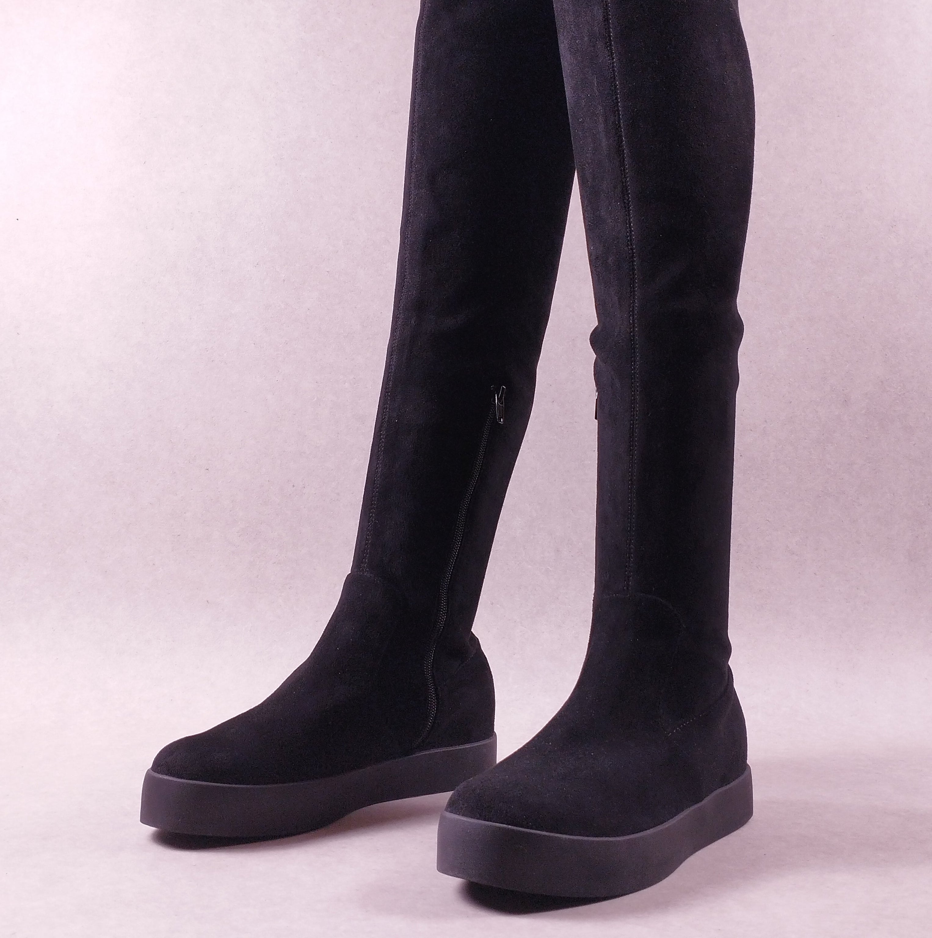 Bottes cuissardes femme Sarah Pacini 172697 Visible Black Pointure 39