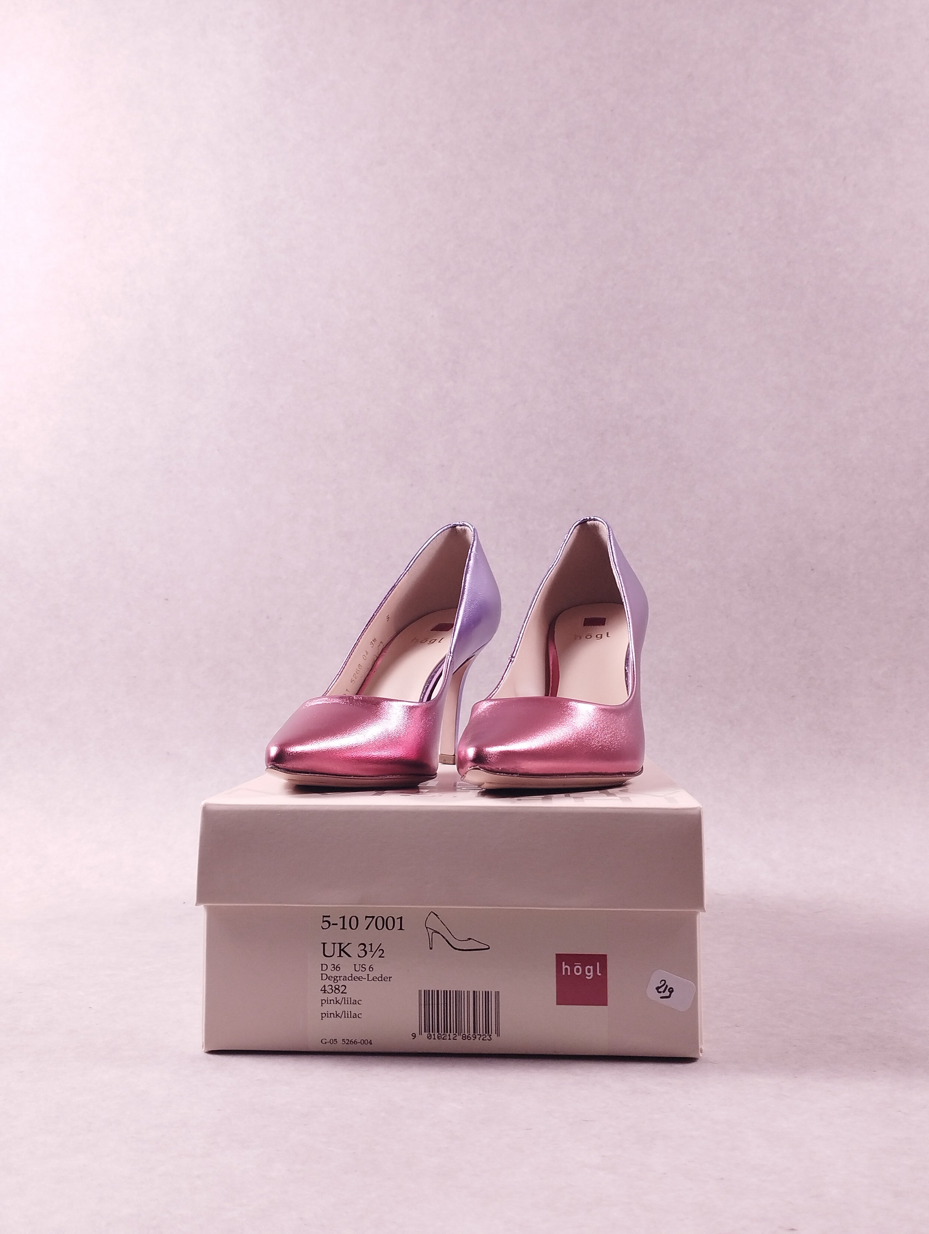 Escarpins femme Högl 5-10 7001 pink/lilac pointure 36