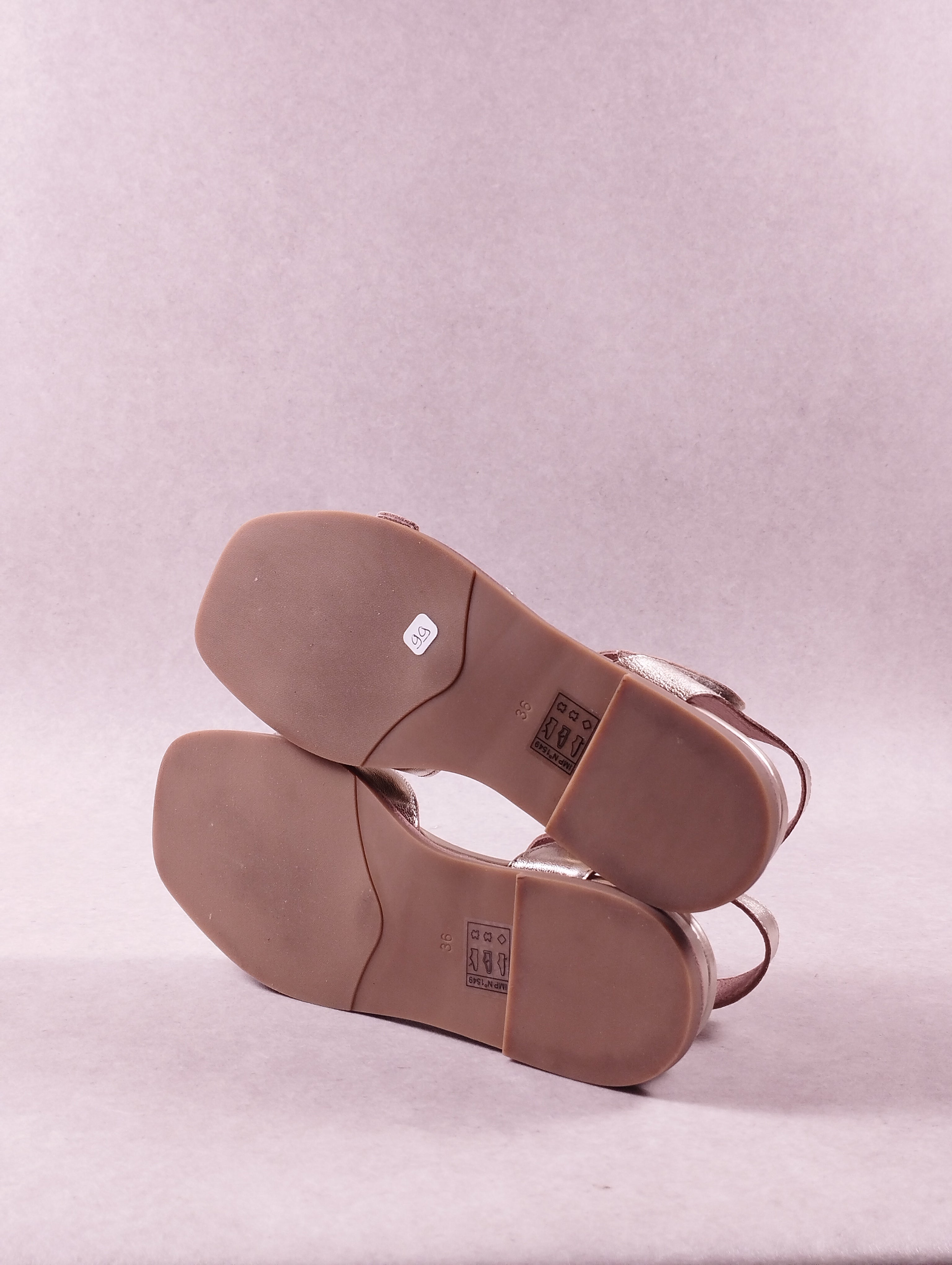 Sandales femme Emilie Karston Katia platine 36