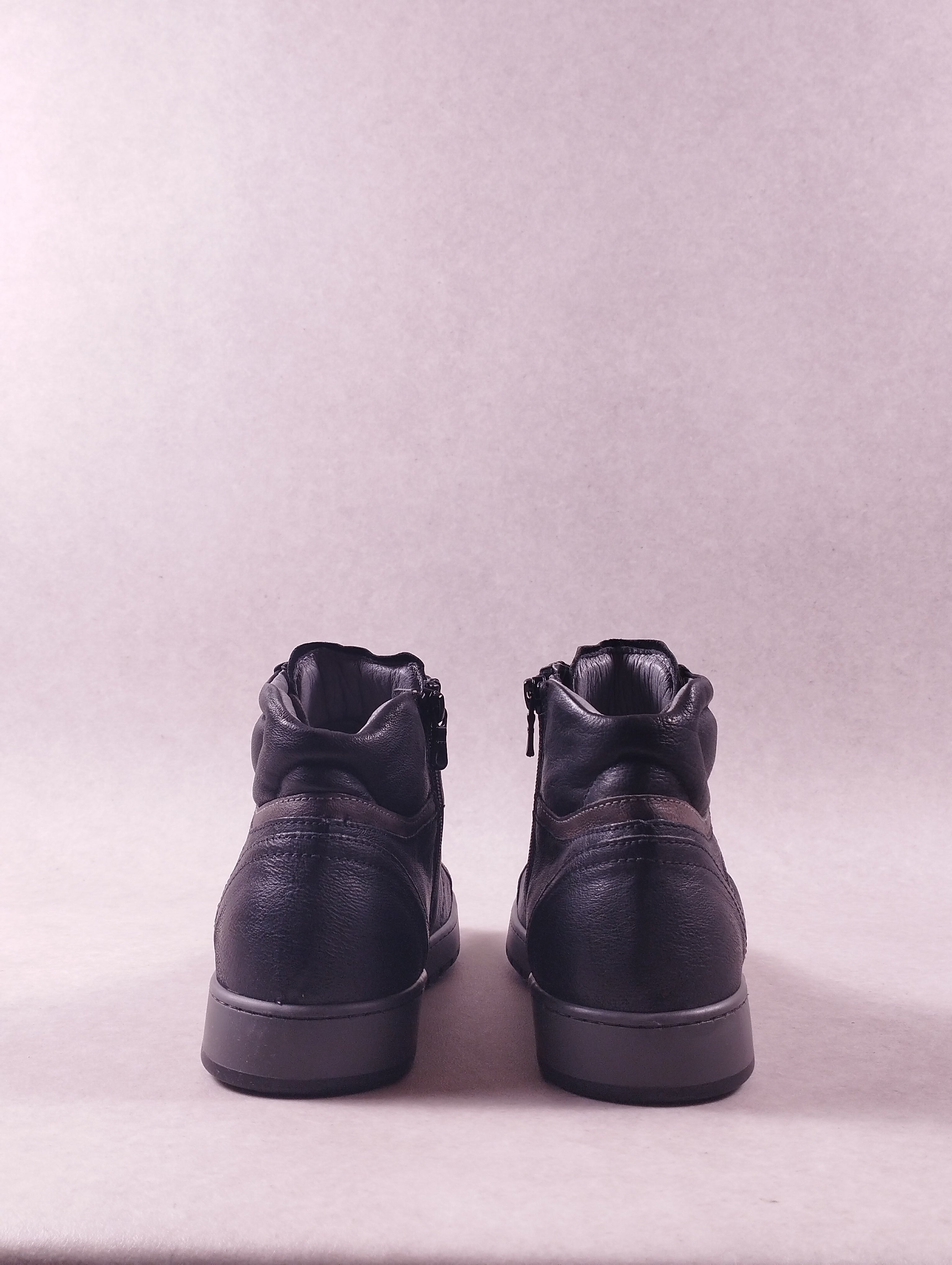 Chaussures montantes homme NeroGiardini I202550U Osaka noir gris 40
