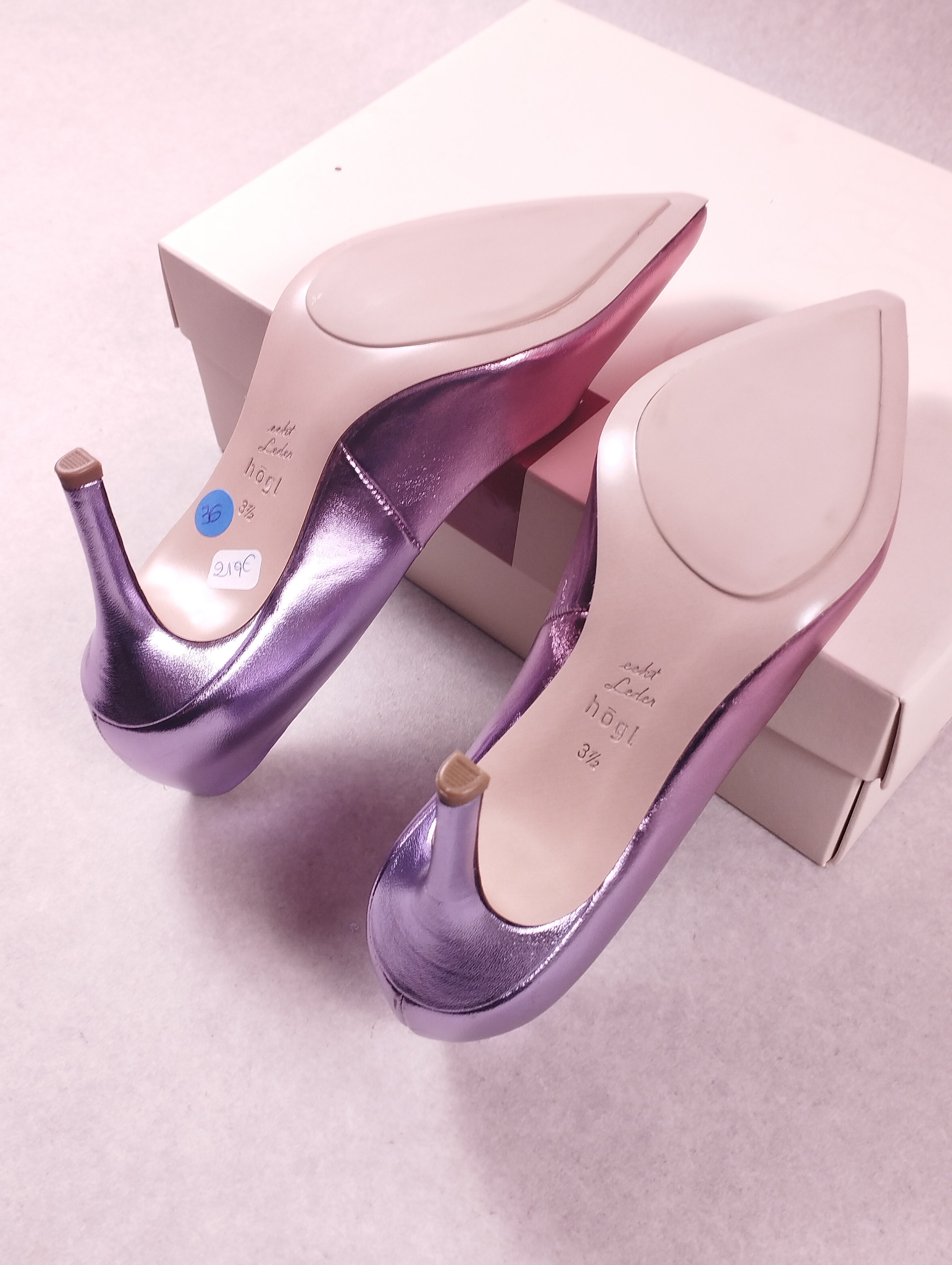 Escarpins femme Högl 5-10 7001 pink/lilac pointure 36