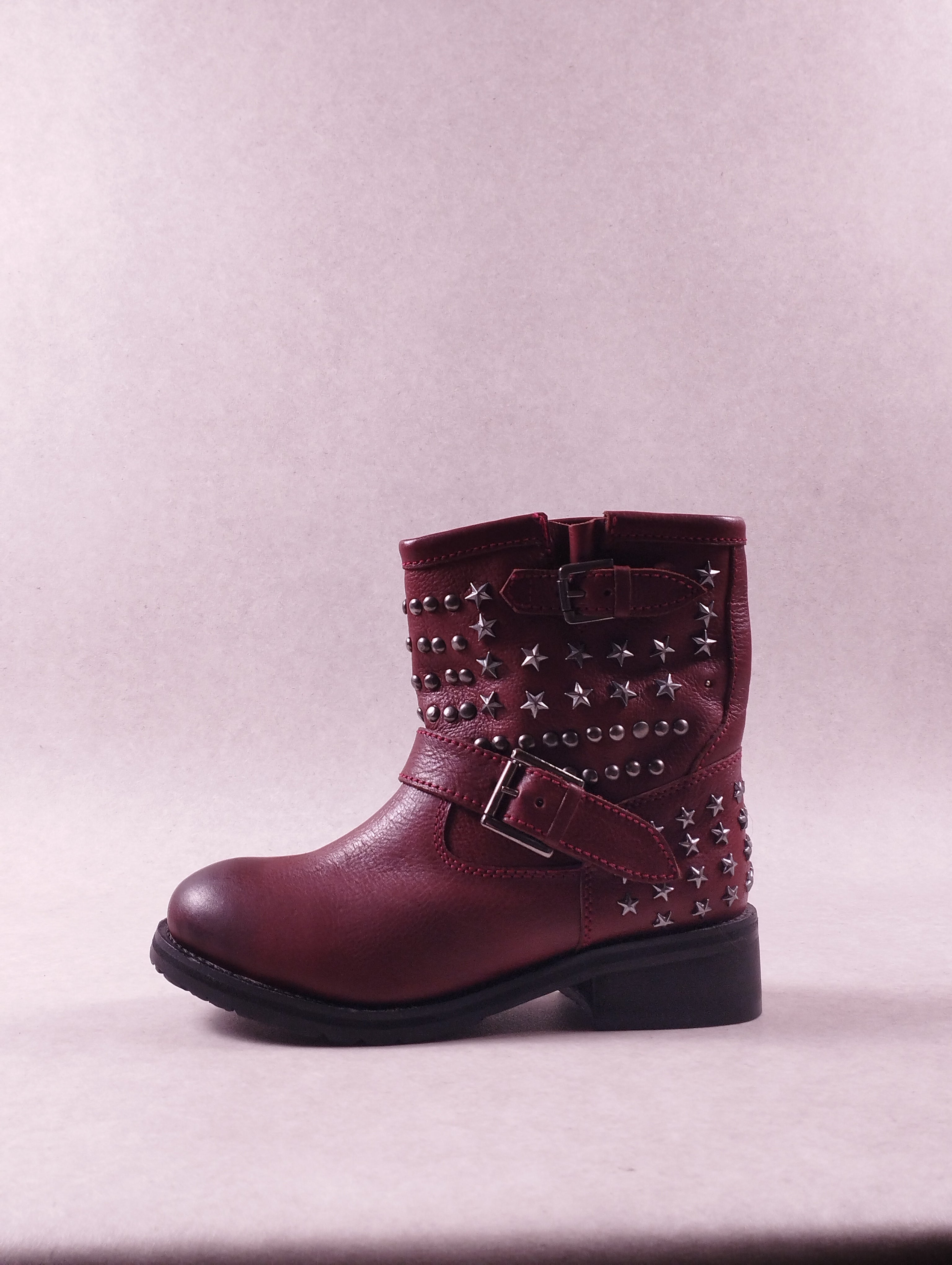Boots femme Lola Cruz 109T16HS rouge bordeaux Pointure 37